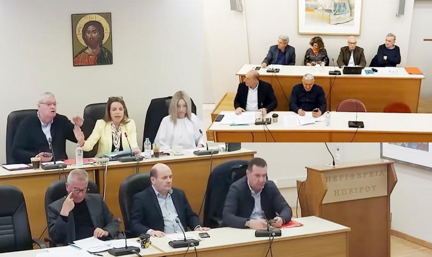 Αντί δημοκρατικού διαλόγου ύβρεις και ένταση στο Περιφ. Συμβούλιο Ηπείρου!