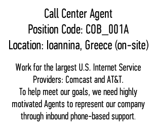 Call Center Agent