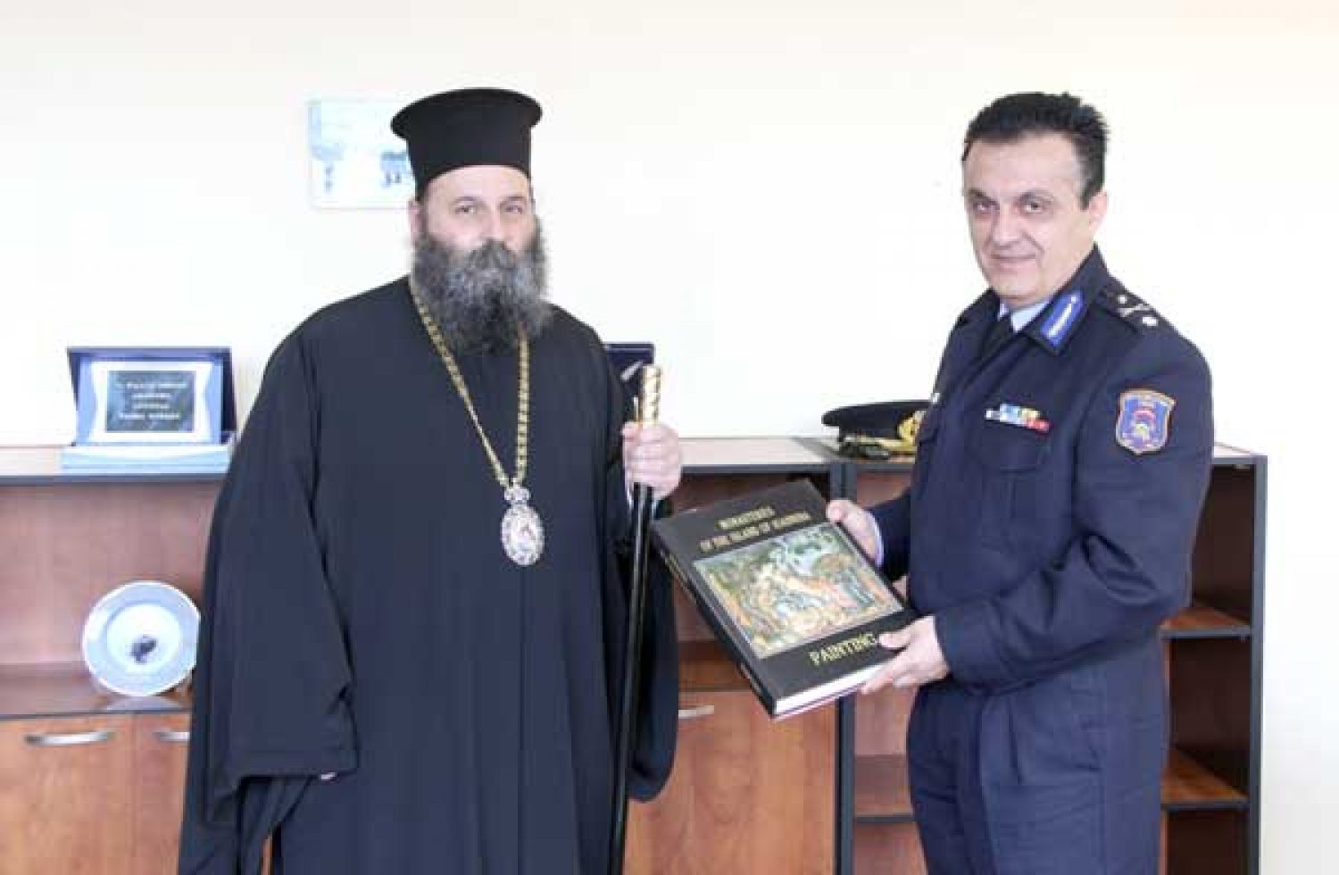 Ο Μάξιμος πήγε και στην Πυροσβεστική Ηπείρου