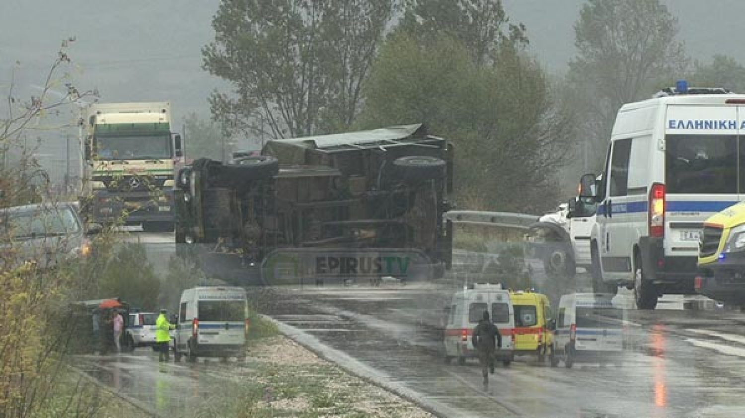 Η κακοκαιρία σάρωσε τα Ηπειρωτικά παράλια