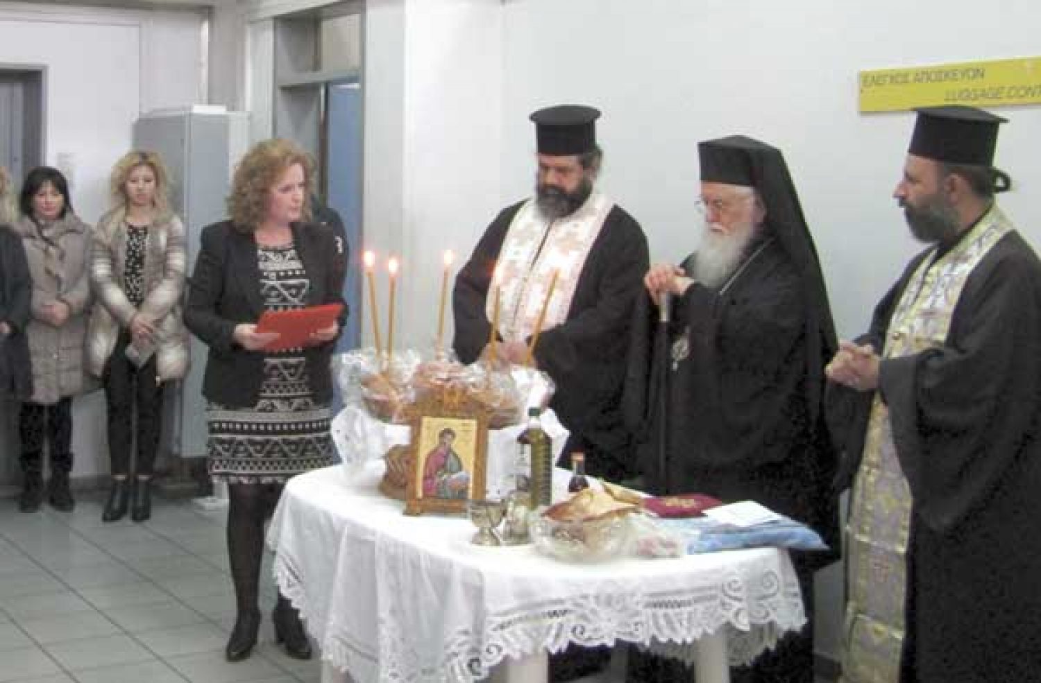 Τελωνειακοί της Κακαβιάς τίμησαν χθες τον προστάτη τους