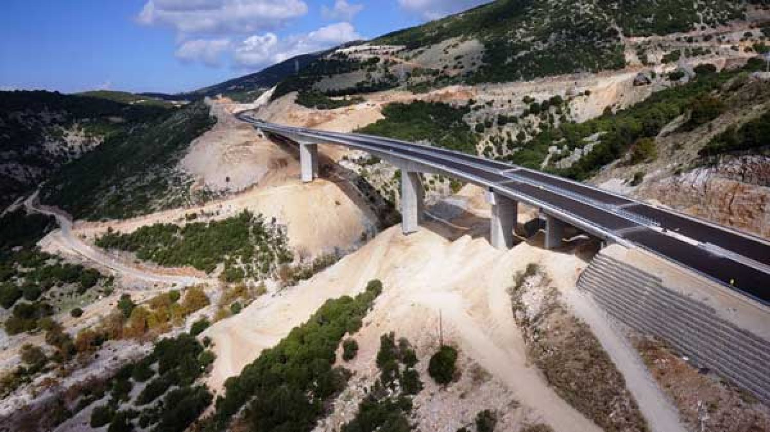 Στην τελική ευθεία τα έργα σε Ιόνια και Ολυμπία Οδό
