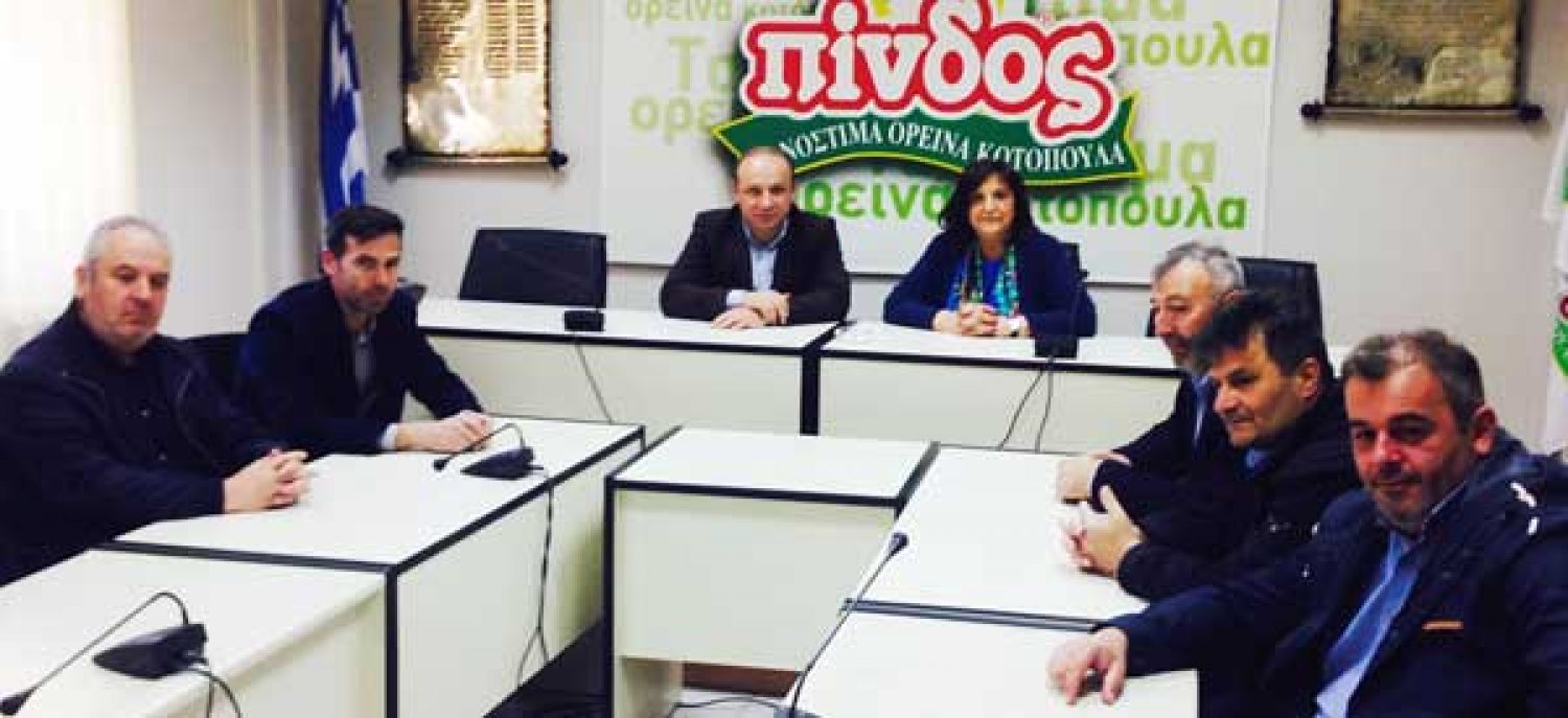 Επίσκεψη Β. Μέγα στον «Πτηνοτροφικό»