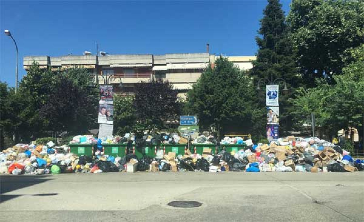 Συντροφιά με τα σκουπίδια έως αύριο και… βλέπουμε!
