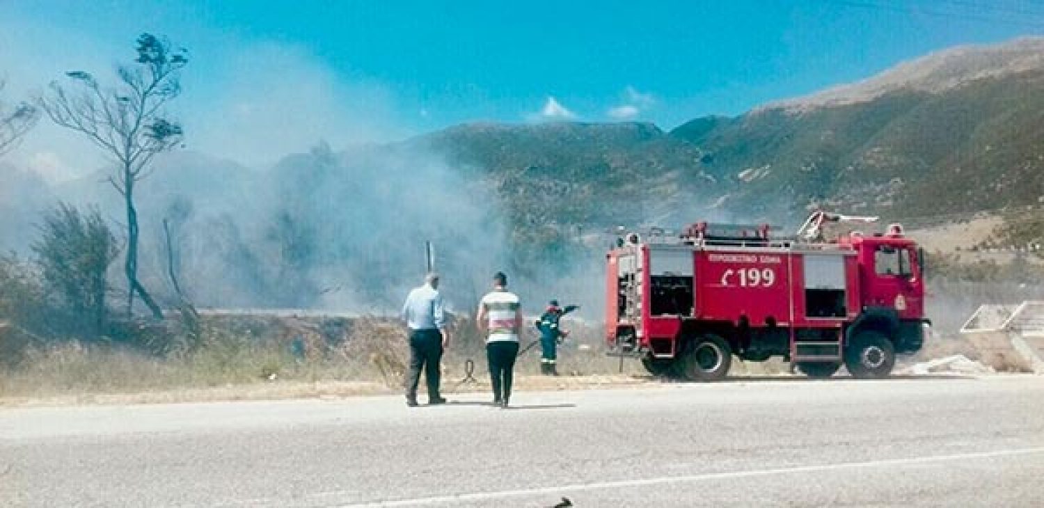 Σε Ασφάκα - Πέραμα «πρεμιέρα» χθες των φετινών πυρκαγιών!