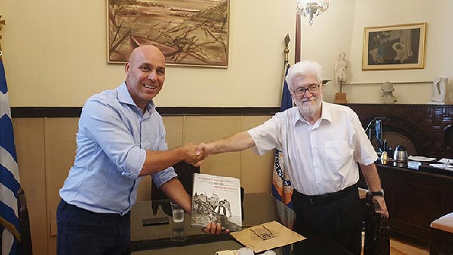 Τα «είπαν» Δήμαρχος και Γιώργος Αμυράς