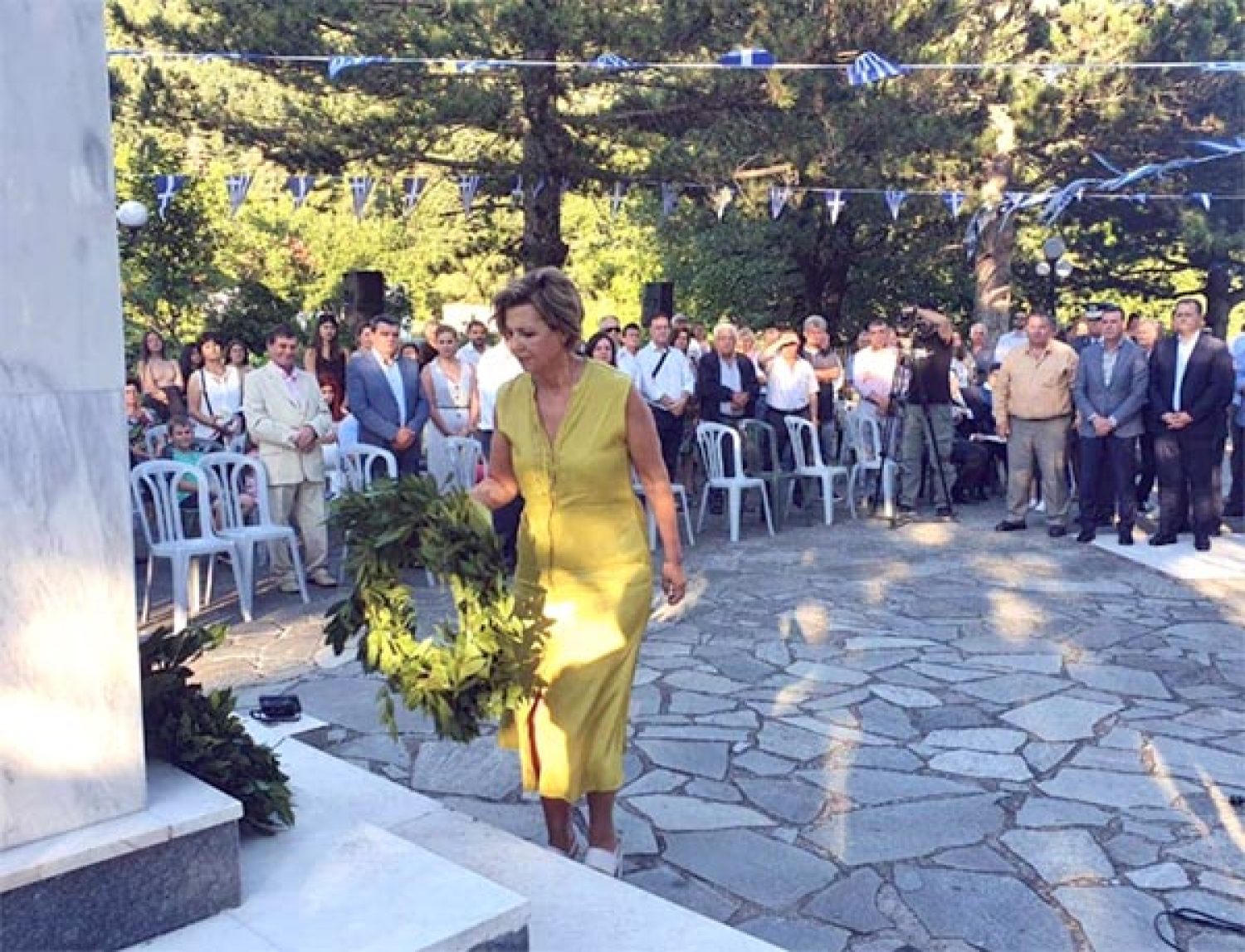 Η Ολγα Γεροβασίλη στη Σκουληκαριά Άρτας