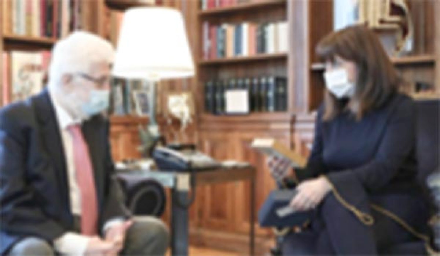 Τον Δήμαρχο Ιωαννίνων δέχθηκε η Πρόεδρος της Δημοκρατίας