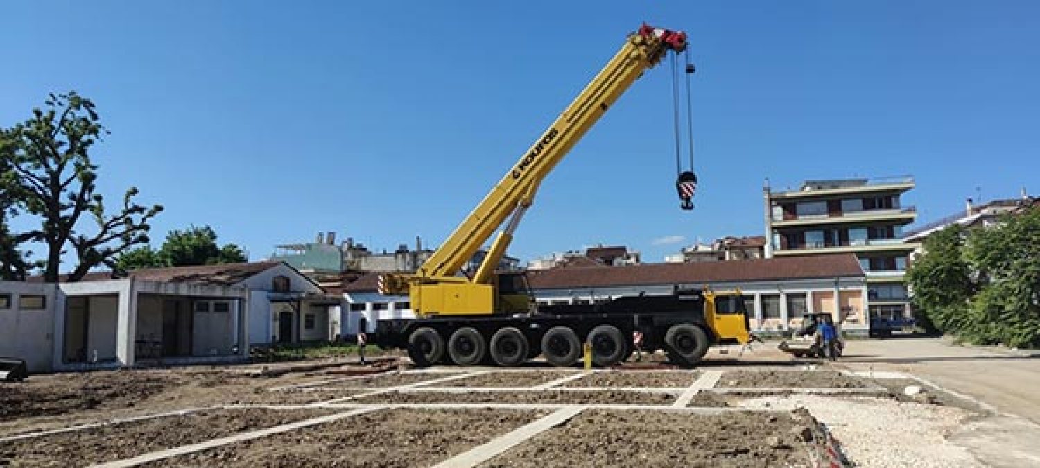 Σε εξέλιξη οι εργασίες για τα νηπιαγωγεία στο παλιό Χατζηκώστα