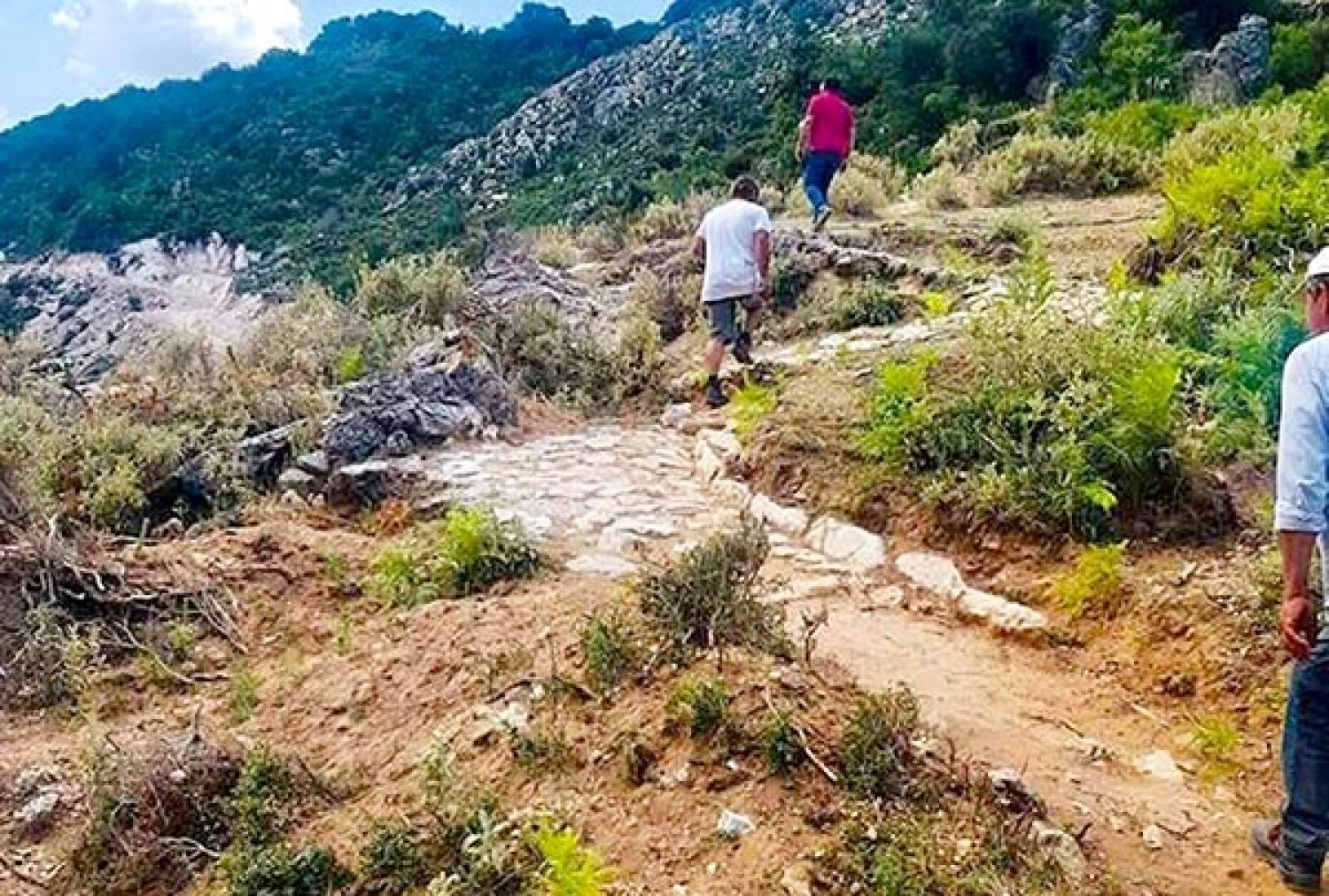 Έρχονται στο φως τα λιθόστρωτα μονοπάτια του ιστορικού Σουλίου