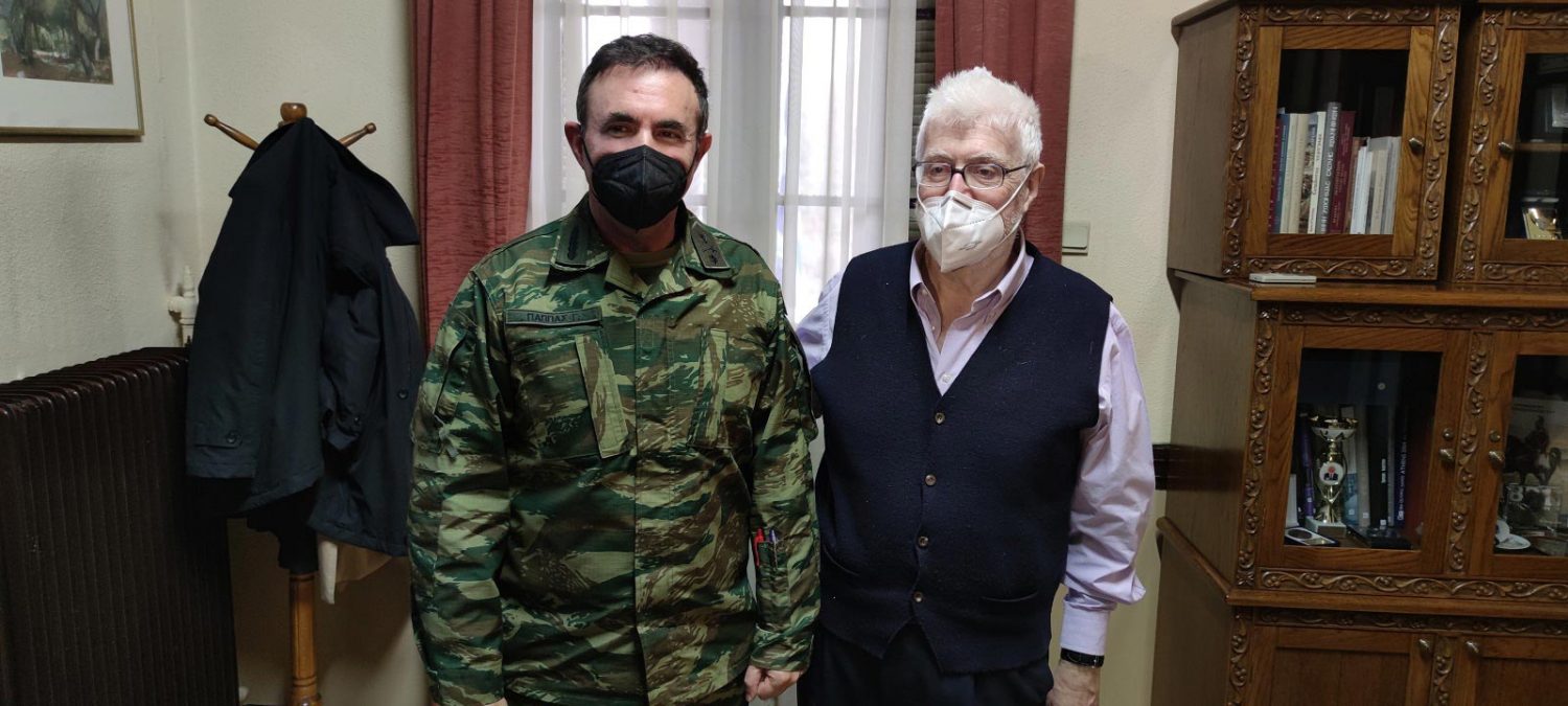 Ο Μ. Ελισάφ συνάντησε τον νέο Διοικητή της Ταξιαρχίας