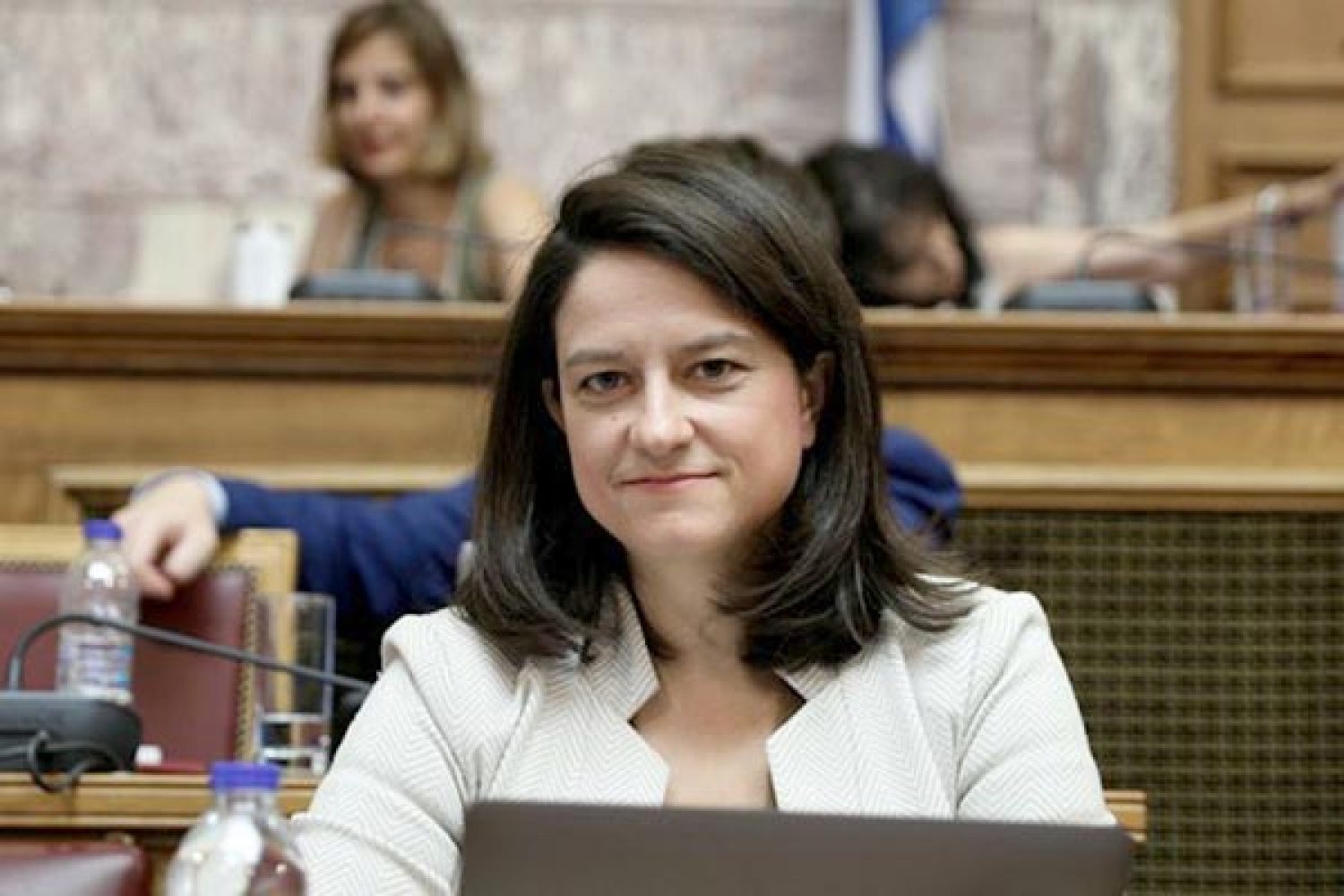 Η Υπουργός Παιδείας σήμερα στην Ελεούσα