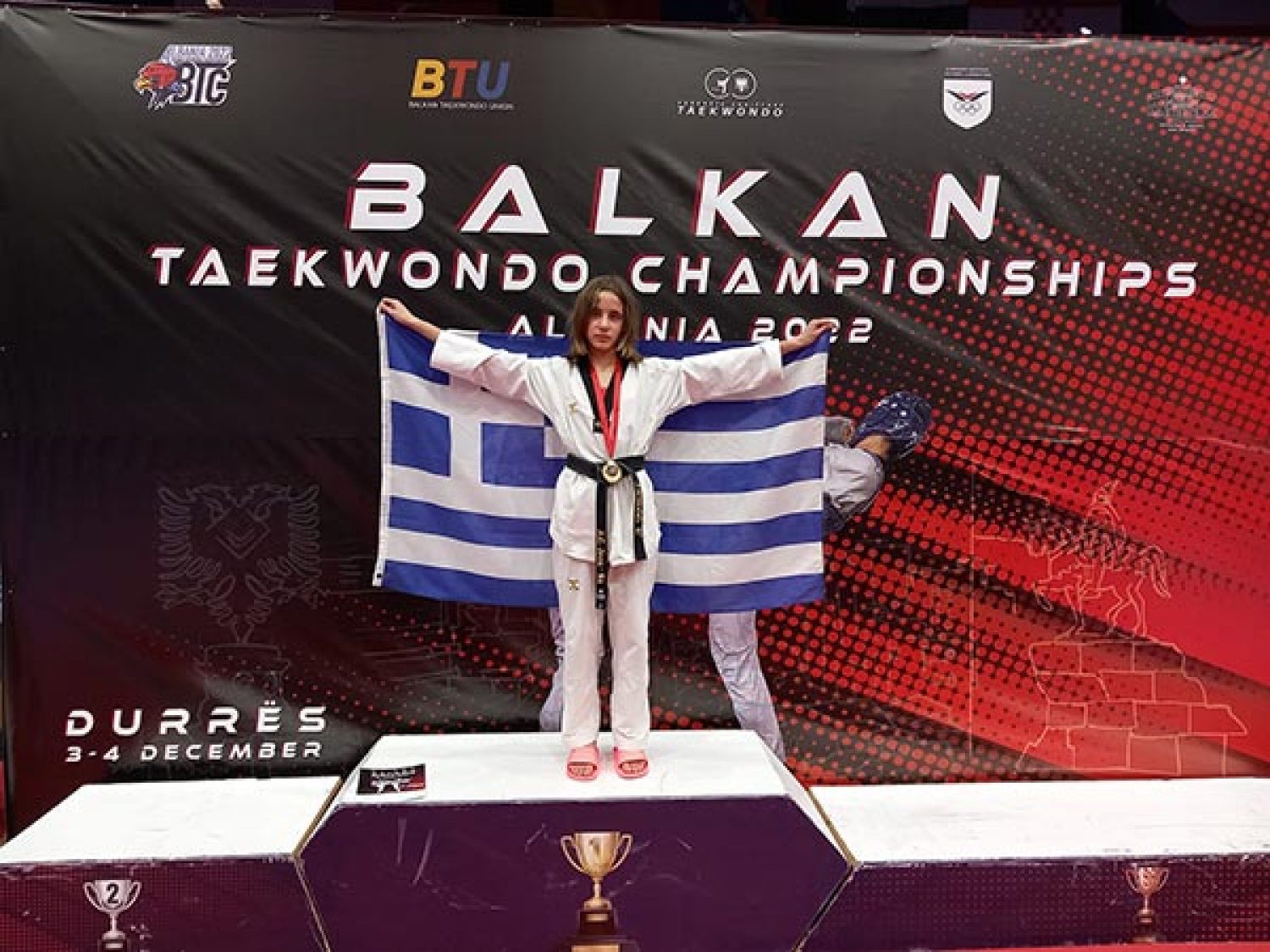 Μετάλλια και διακρίσεις στο Βαλκανικό Παίδων - κορασίδων από τον Α.Σ TΖΟΝΣΑ