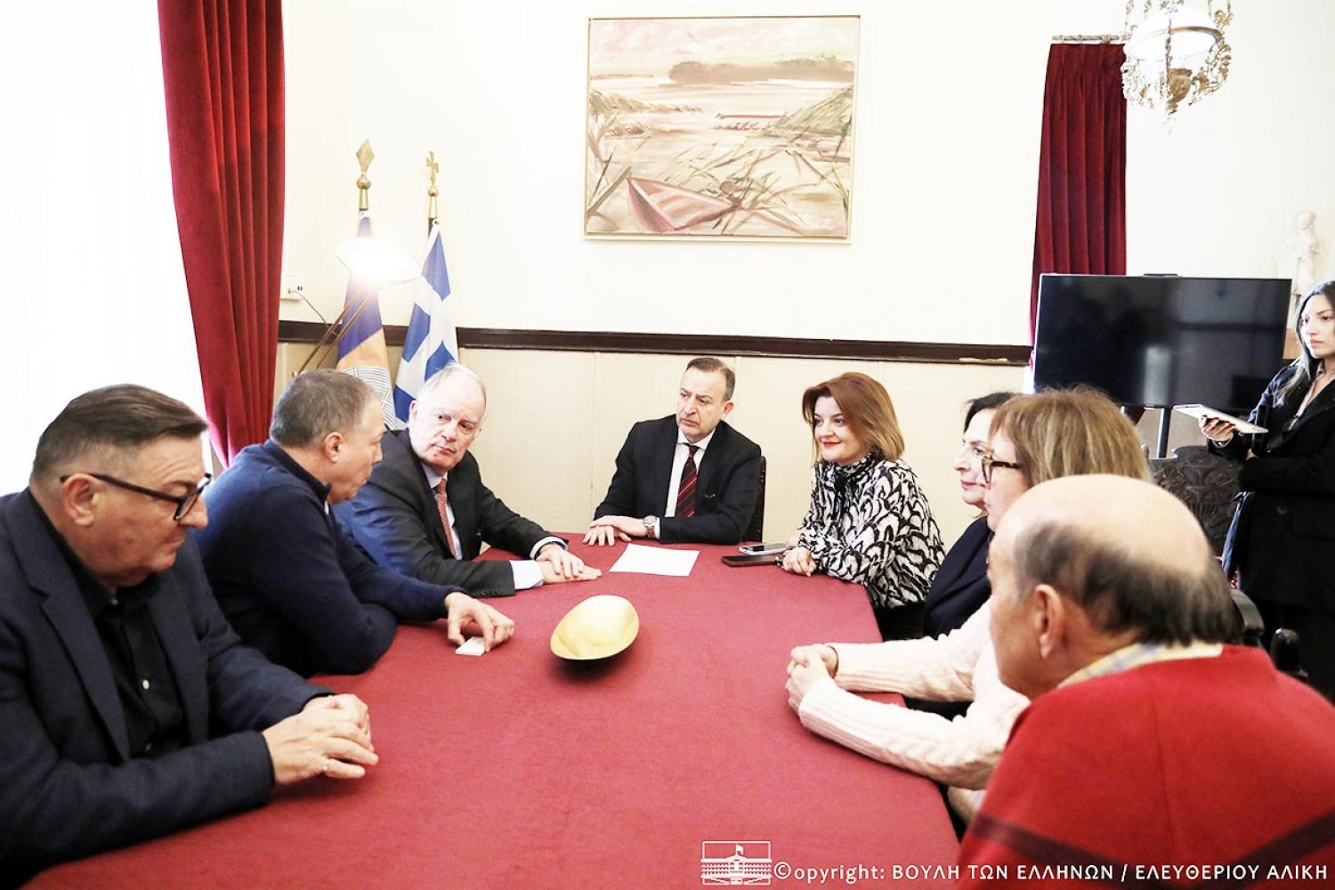 Κοινοβουλευτικοί της διασποράς χθες στο δήμαρχο Ιωαννίνων