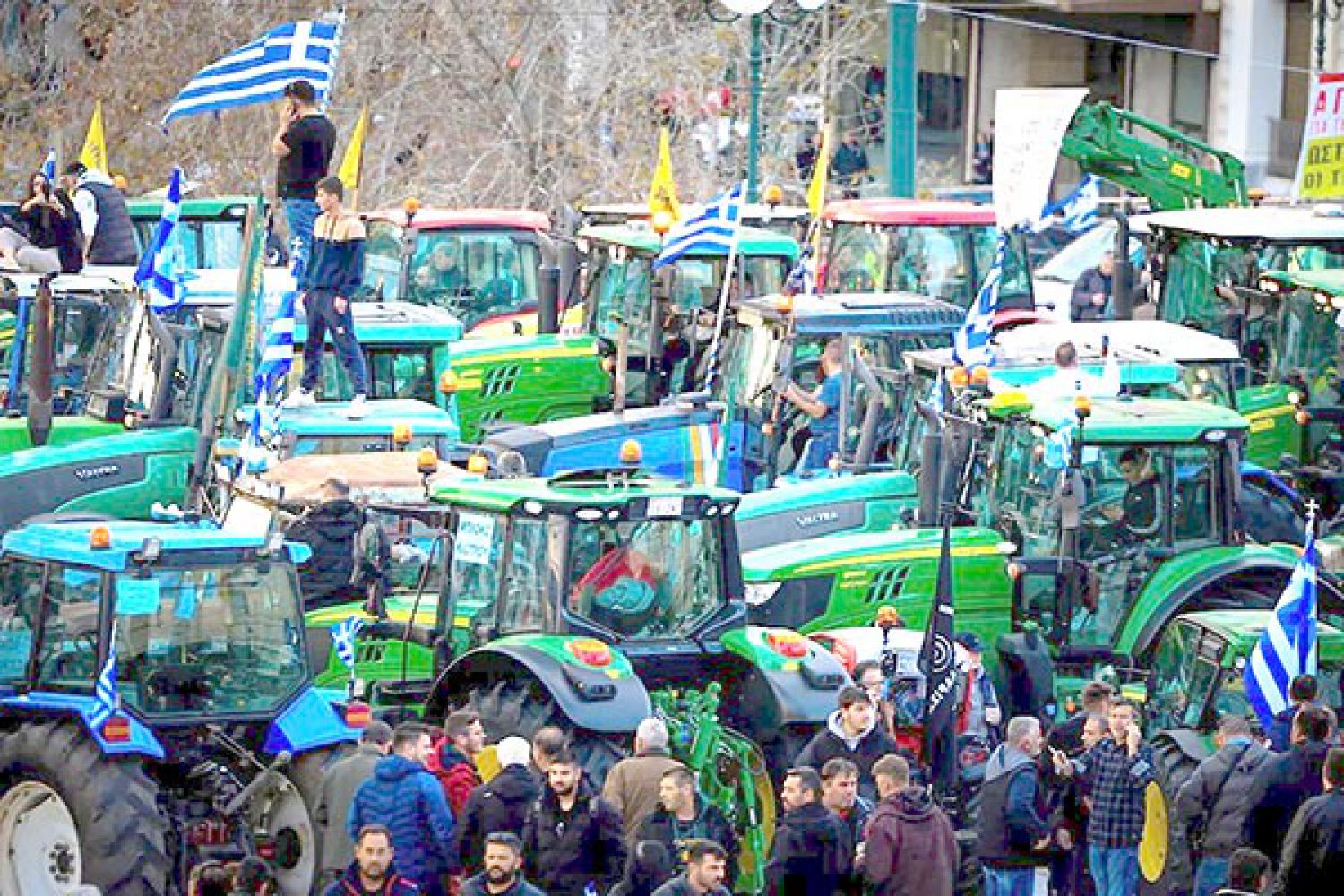 Σείστηκε το κέντρο της Αθήνας από τις διαμαρτυρίες των αγροτών!