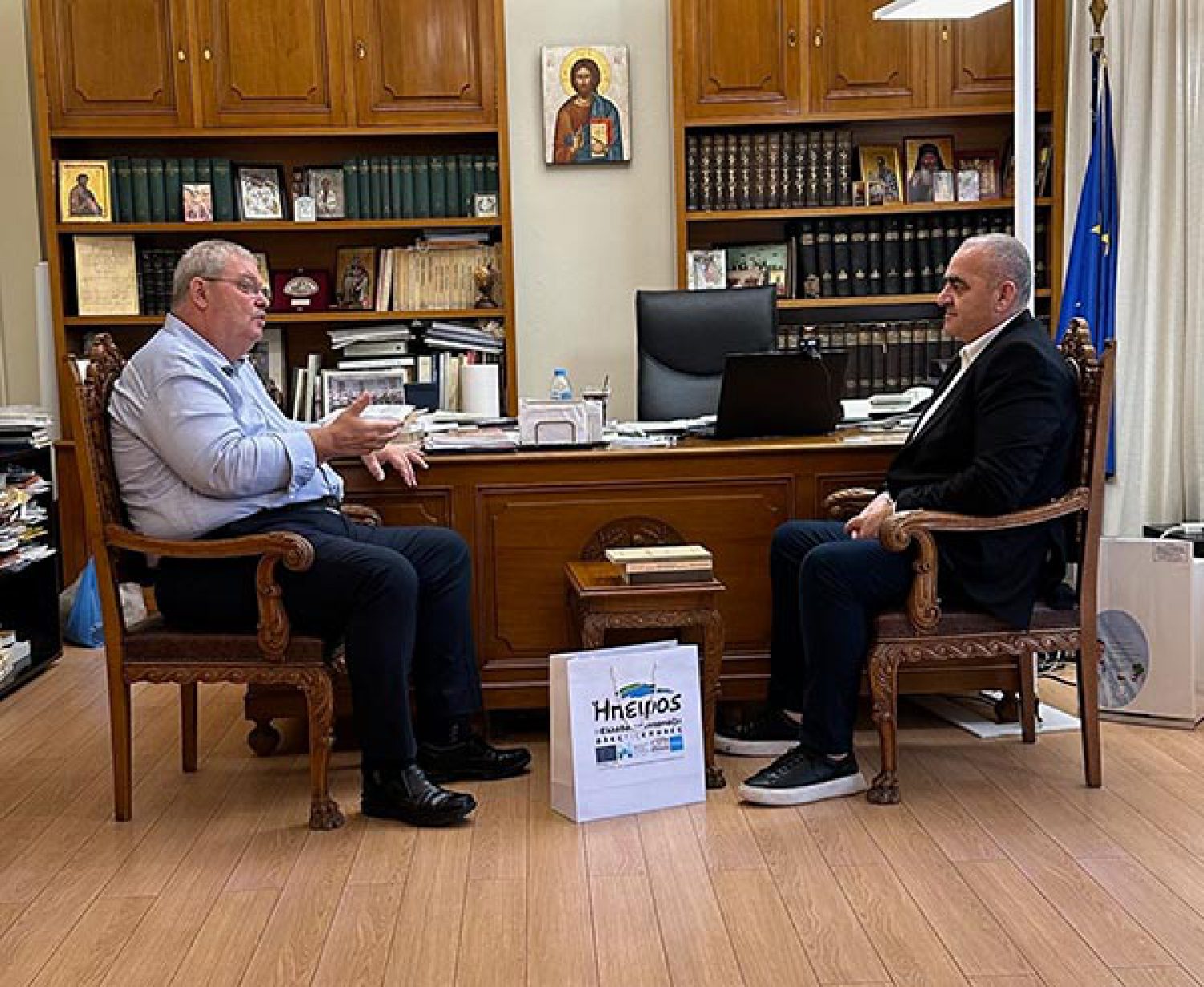 Αιτήματα της Ηπείρου συζήτησαν Φρ. Μπελέρης – Αλ. Καχριμάνης