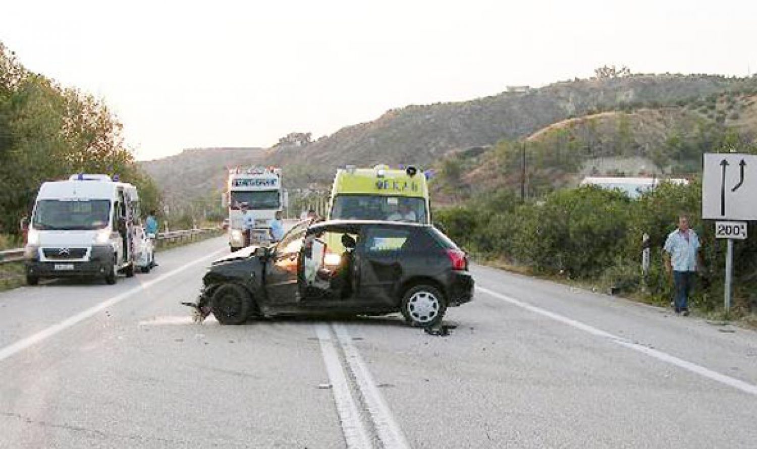 Από υπερβολική ταχύτητα και παγίδες στους δρόμους τα πιο πολλά τροχαία!