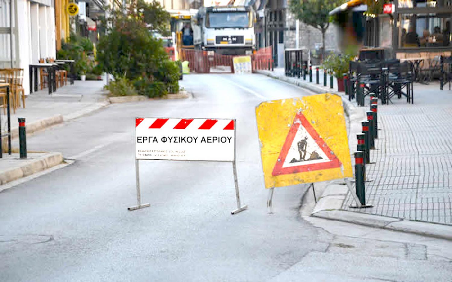 «Εργοτάξια» οι δρόμοι στα Γιάννενα λόγω φυσικού αερίου – οπτικών ινών!