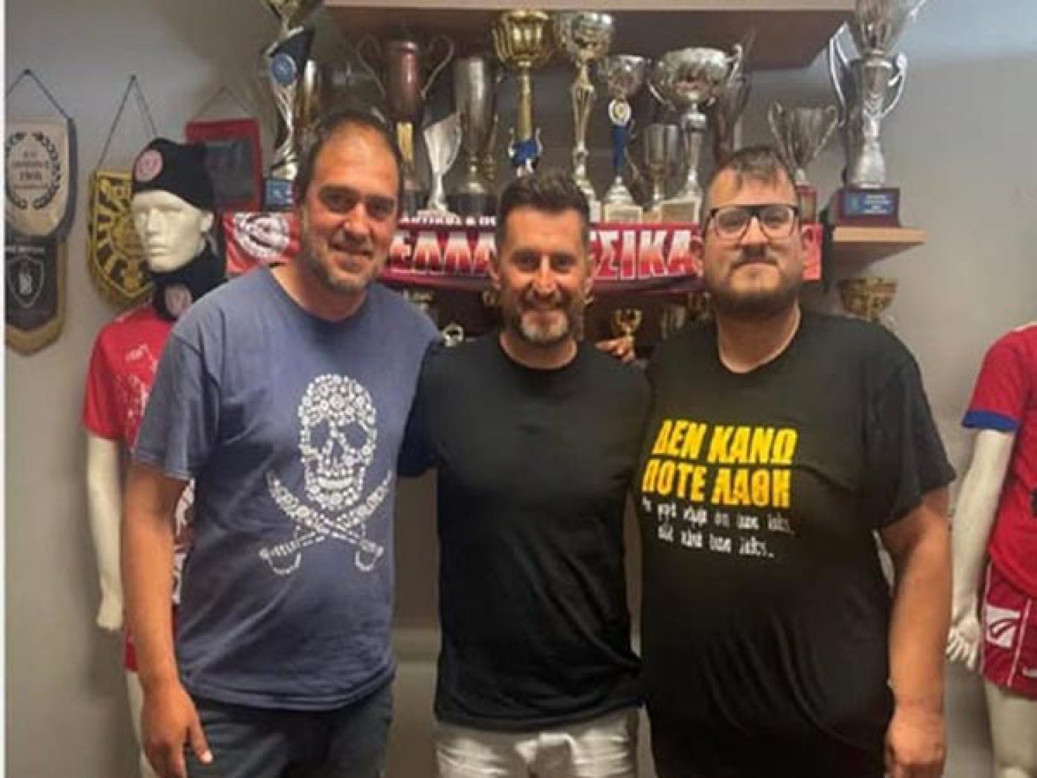 Ο Χρήστος Βαζάτης στο τιμόνι της Θ. Κατσικάς