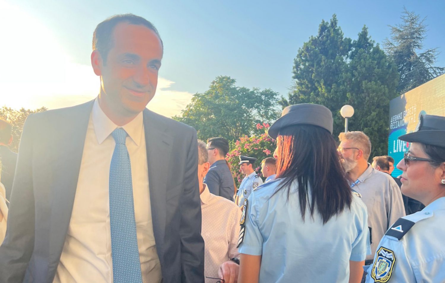 ΔΕΘ 2025: Ο Γρηγόρης Δημητριάδης παρών στην ομιλία του Κυριάκου Μητσοτάκη