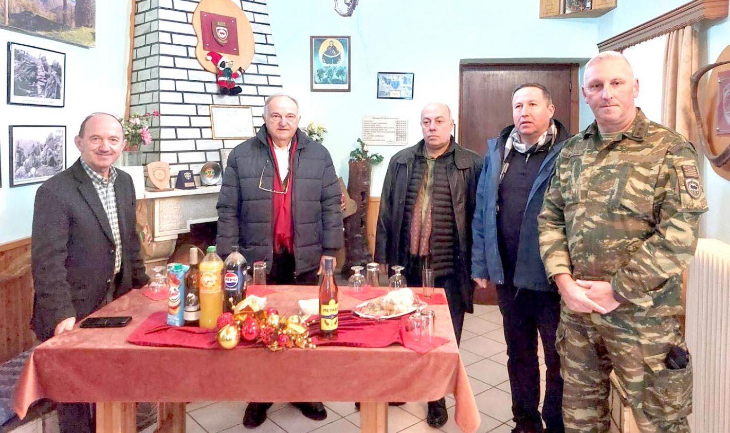 Ο Σύνδεσμος Εφέδρων πήγε στο φυλάκιο Μολυβδοσκέπαστου