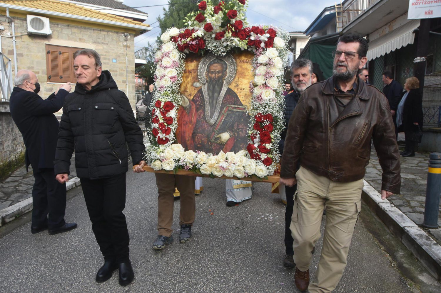 Το Πέραμα τίμησε χθες τον Πολιούχο Αγ. Χαράλαμπο