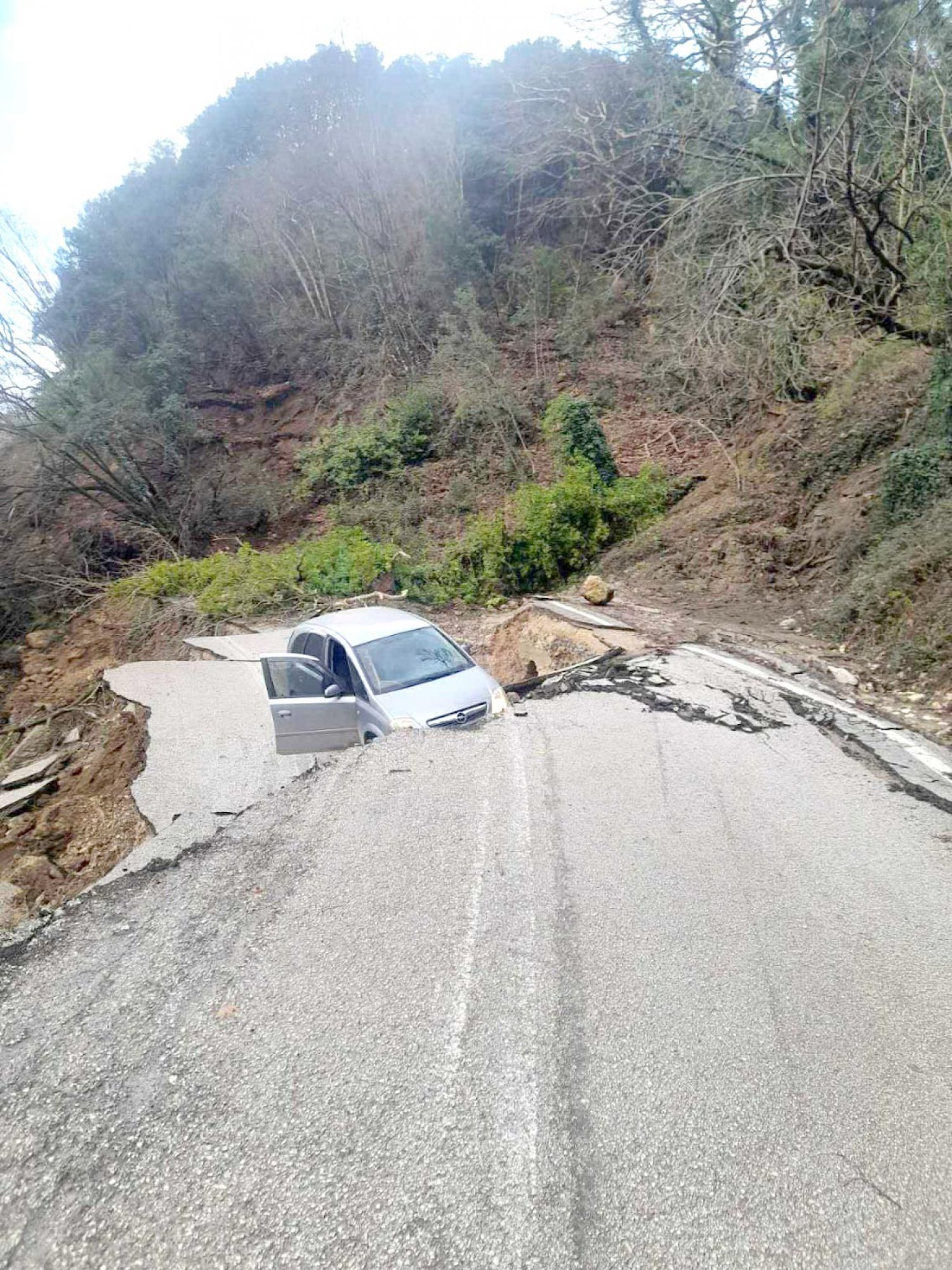 Επικίνδυνο οδικό δίκτυο σε  Ήπειρο - Αιτωλοακαρνανία