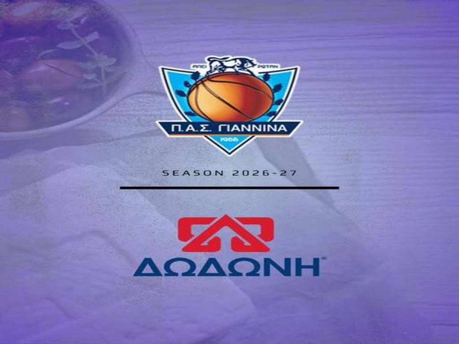 Μέγας χορηγός στον ΠΑΣ η Δωδώνη Α.Ε.