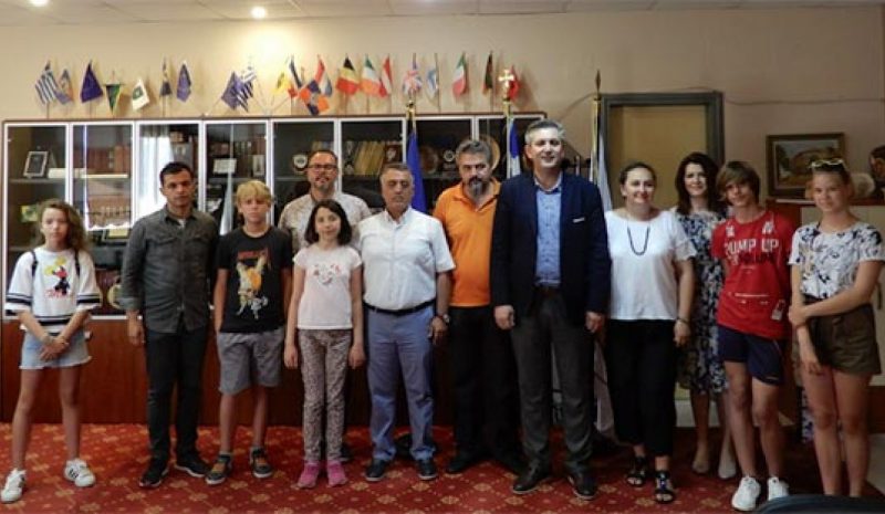 Μαθητές και εκπαιδευτικοί από τρεις  χώρες επισκέφθηκαν το Δημαρχείο Άρτας
