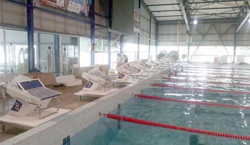 Ηλεκτρονικούς βατήρες  «απέκτησε» το Κολυμβητήριο