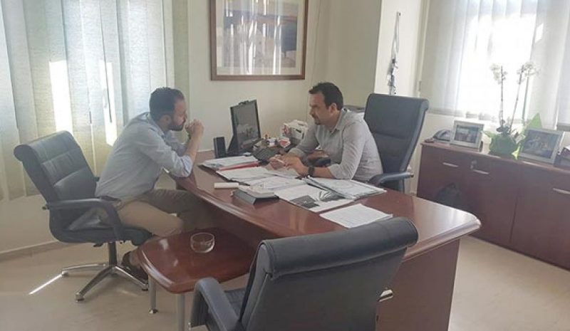 Στα Νοσοκομεία της πόλης και το  Πανεπιστήμιο χθες ο Κ. Δαρδαμάνης 