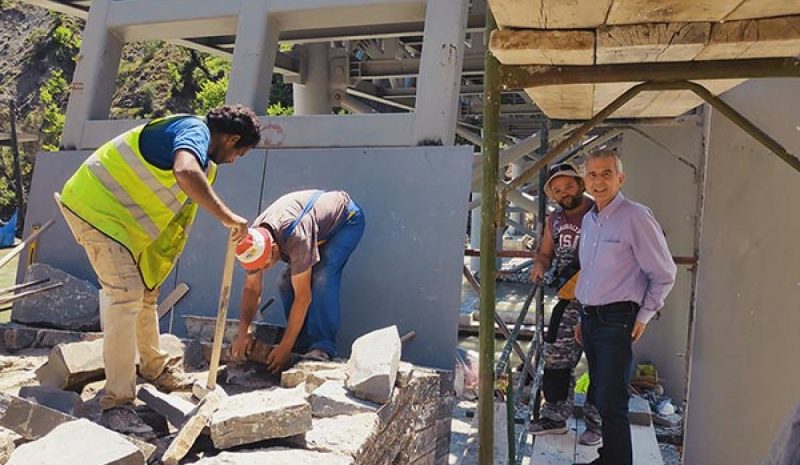 Για την πορεία των εργασιών αποκατάστασης  της Πλάκας ενημερώθηκε ο Στ. Καλογιάννης