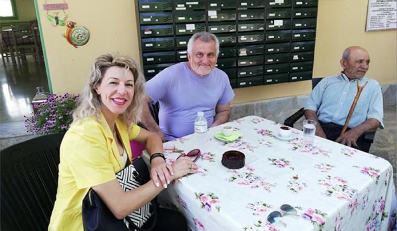 Στην Κόνιτσα και την Κλειδωνιά  βρέθηκε η Σοφία Τζαρούχη