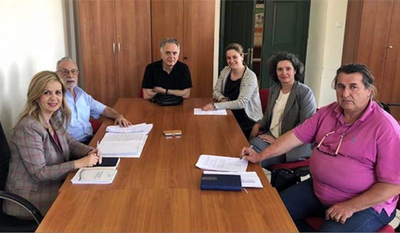 Προεκλογική επίσκεψη Μ. Τζούφη στην  Περιφερειακή Διεύθυνση Εκπαίδευσης