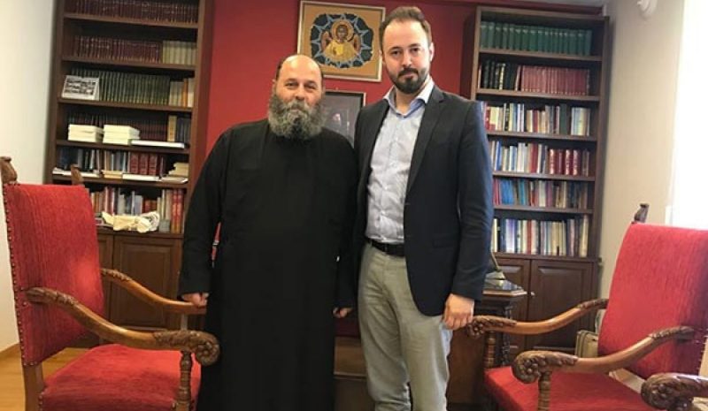 Με τον Μητροπολίτη Μάξιμο  συναντήθηκε ο Κ. Δαρδαμάνης 
