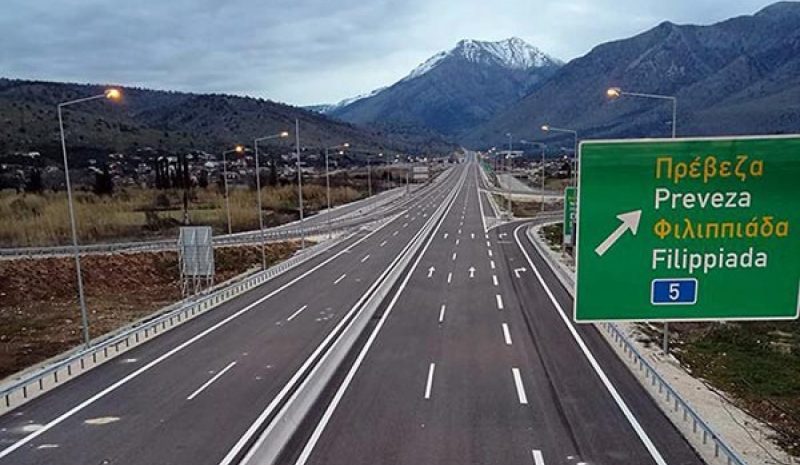 Στον αέρα η κατασκευή της σύνδεσης Ιόνιας Οδού με τη Γέφυρα Καλογήρου