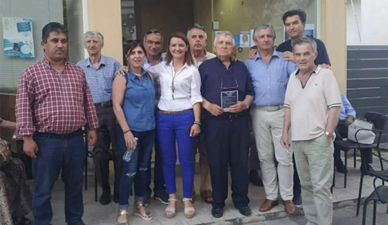 Περιοδείες σ’ όλο το Νομό  για την Μαρία Κεφάλα
