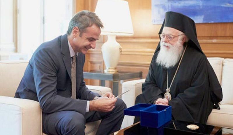 Στήριξη Κ. Μητσοτάκη  στο έργο του Αναστάσιου