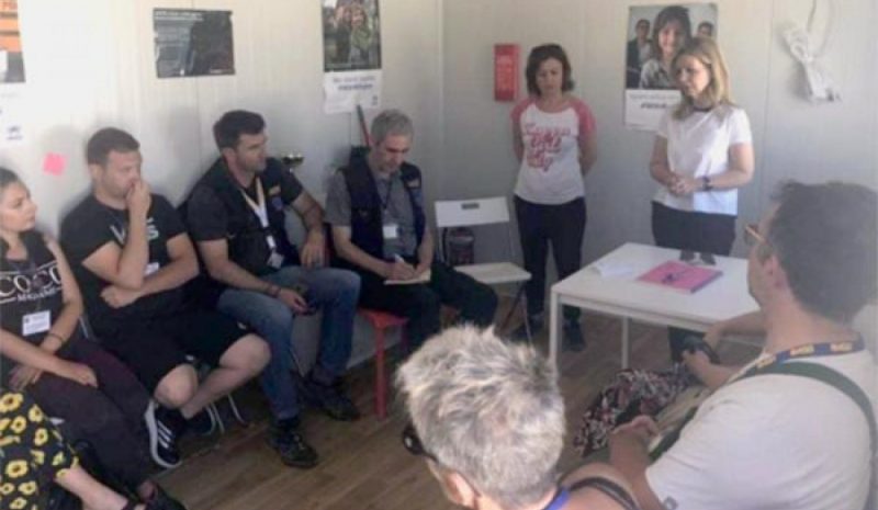 Οι τελευταίες επισκέψεις της Μερόπης Τζούφη…
