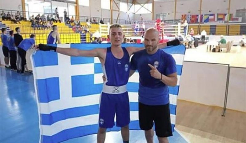 Ο Μ. Μπονόβας στο Πανευρωπαϊκό  Πρωτάθλημα Νέων Πυγμαχίας