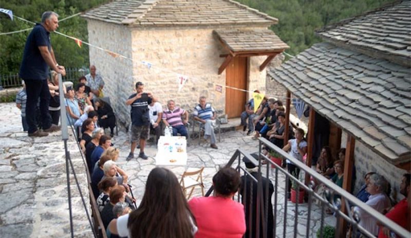 Στο Μοναστήρι της Βροσίνας βρέθηκε η ενορία Κεστρίνης 