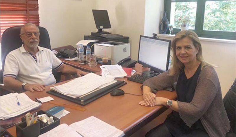 Συνάντηση Μ. Τζούφη με τον  Περιφ. Δ/ντή Εκπαίδευσης Ηπείρου