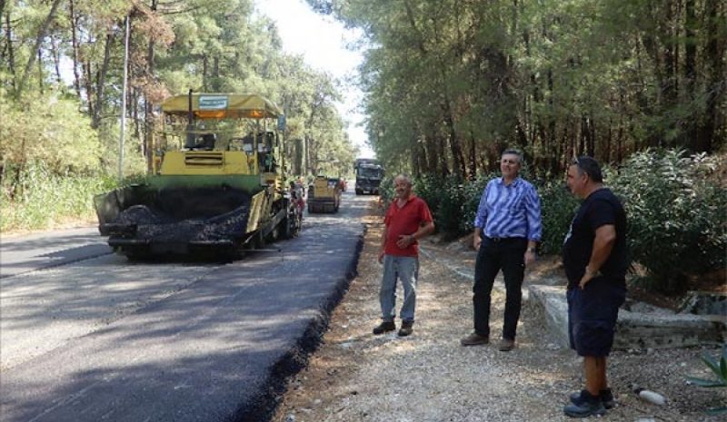 Συνεχίζονται οι ασφαλτοστρώσεις  κεντρικών δρόμων στην Άρτα