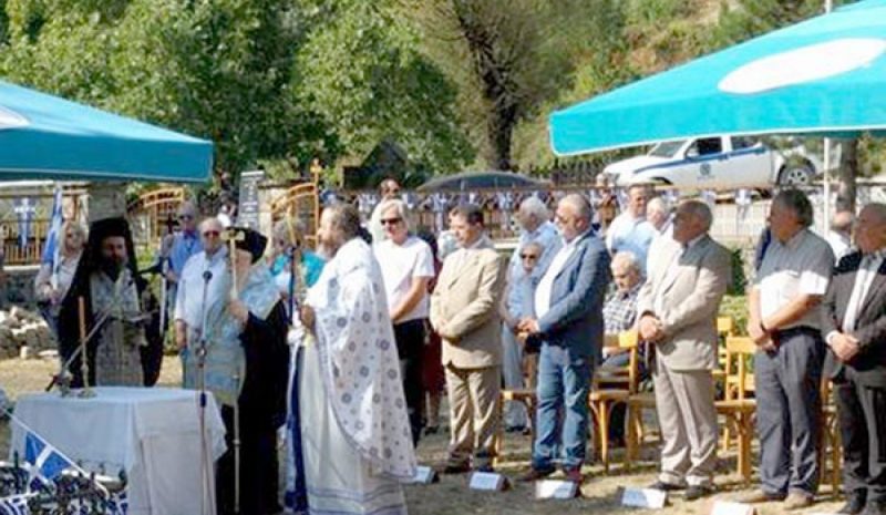 Με λαμπρότητα τιμήθηκε χθες στη  Βούρμπιανη η επέτειος πεσόντων στο Γράμμο