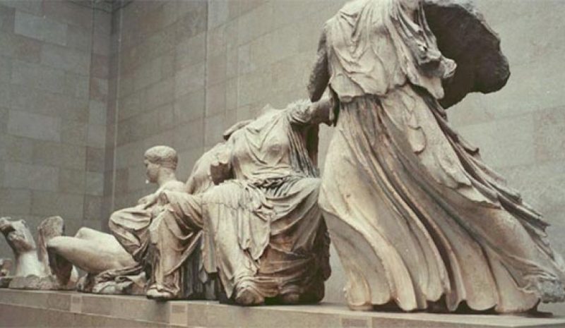  Πρόταση Μητσοτάκη στη Βρετανία να εκτεθούν  στην Αθήνα τα γλυπτά του Παρθενώνα το 2021