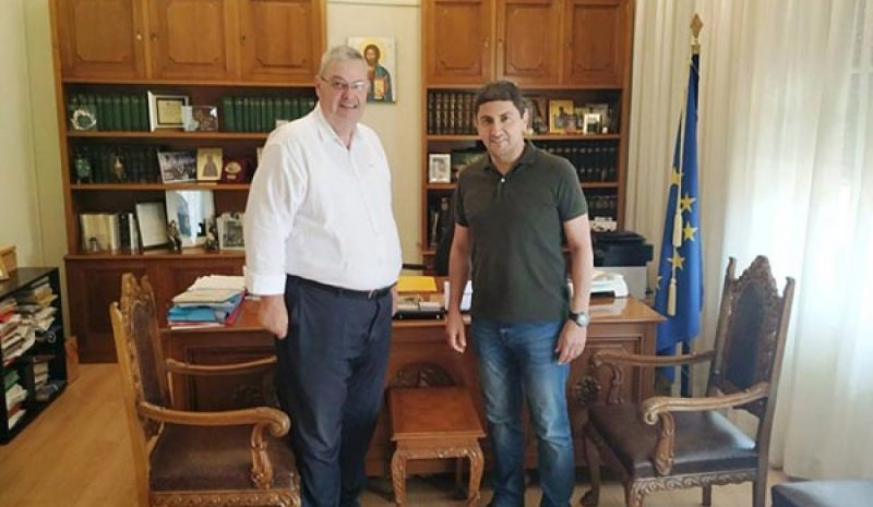 Συνάντηση ενημέρωσης  Περιφερειάρχη και Υφ. Αθλητισμού 