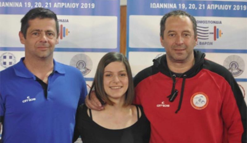  Αθλήτρια του Σπάρτακου  στο Πανευρωπαϊκό Νέων 