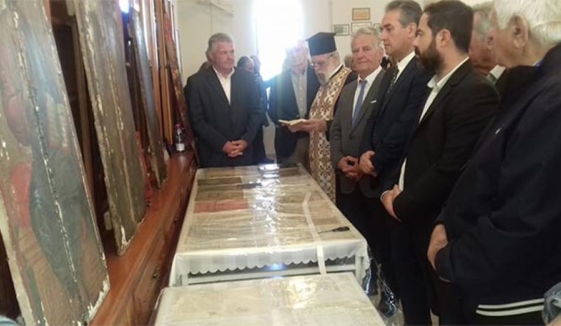 Κειμηλιαρχείο - Μουσείο εγκαινιάστηκε  στην ενορία Κεστρίνης Θεσπρωτίας