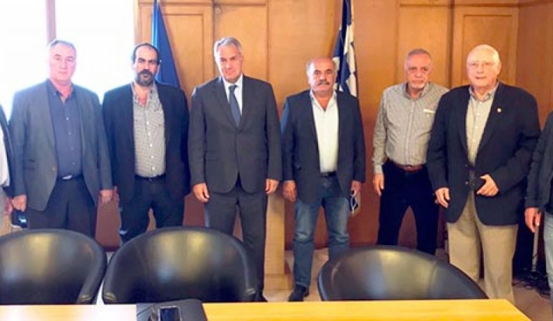 Με κτηνοτρόφους και παραγωγούς   συναντήθηκε ο Υπ. Αγροτ. Ανάπτυξης
