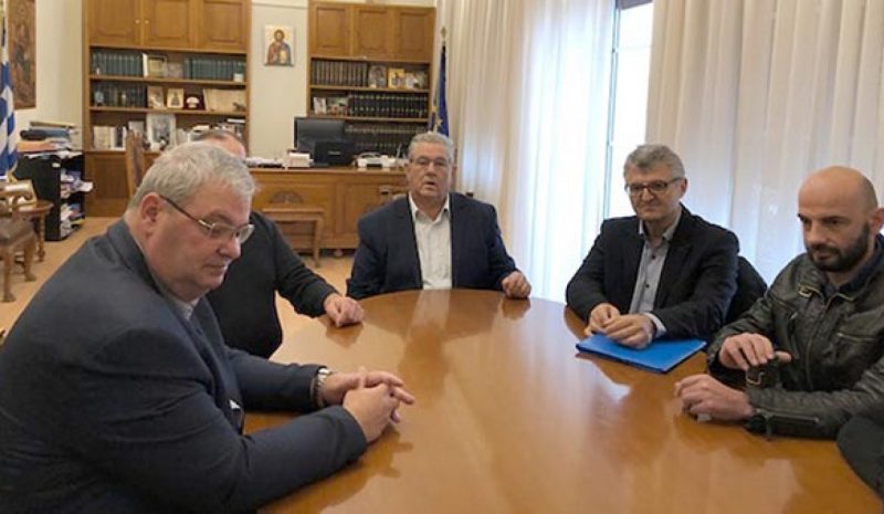 Περιφερειάρχη και Δήμαρχο  επισκέφθηκε ο Δ. Κουτσούμπας